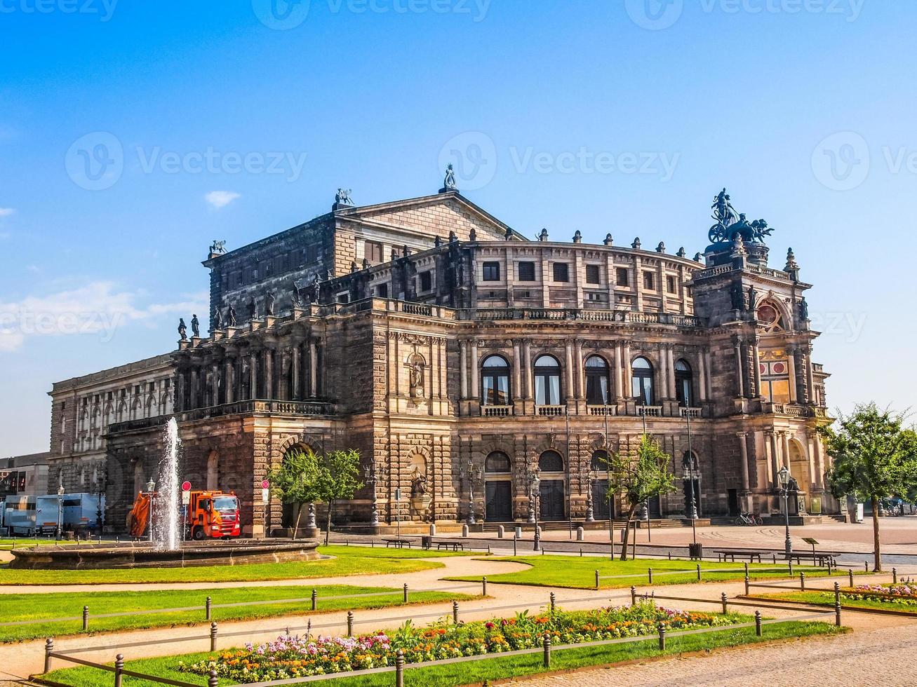 hdr sempre em dresden foto