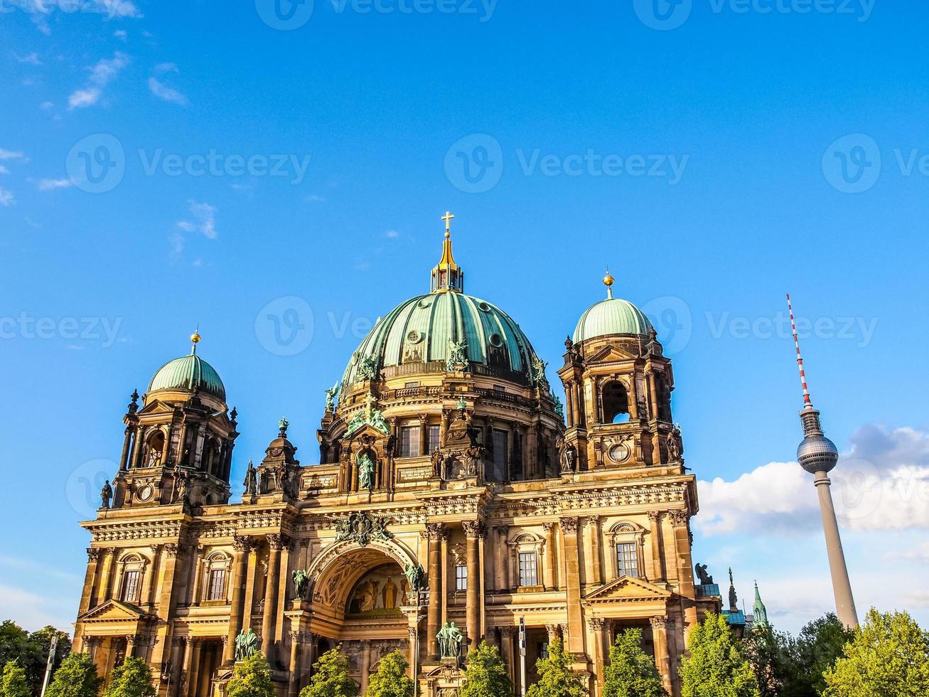 hdr berliner dom em berlim foto