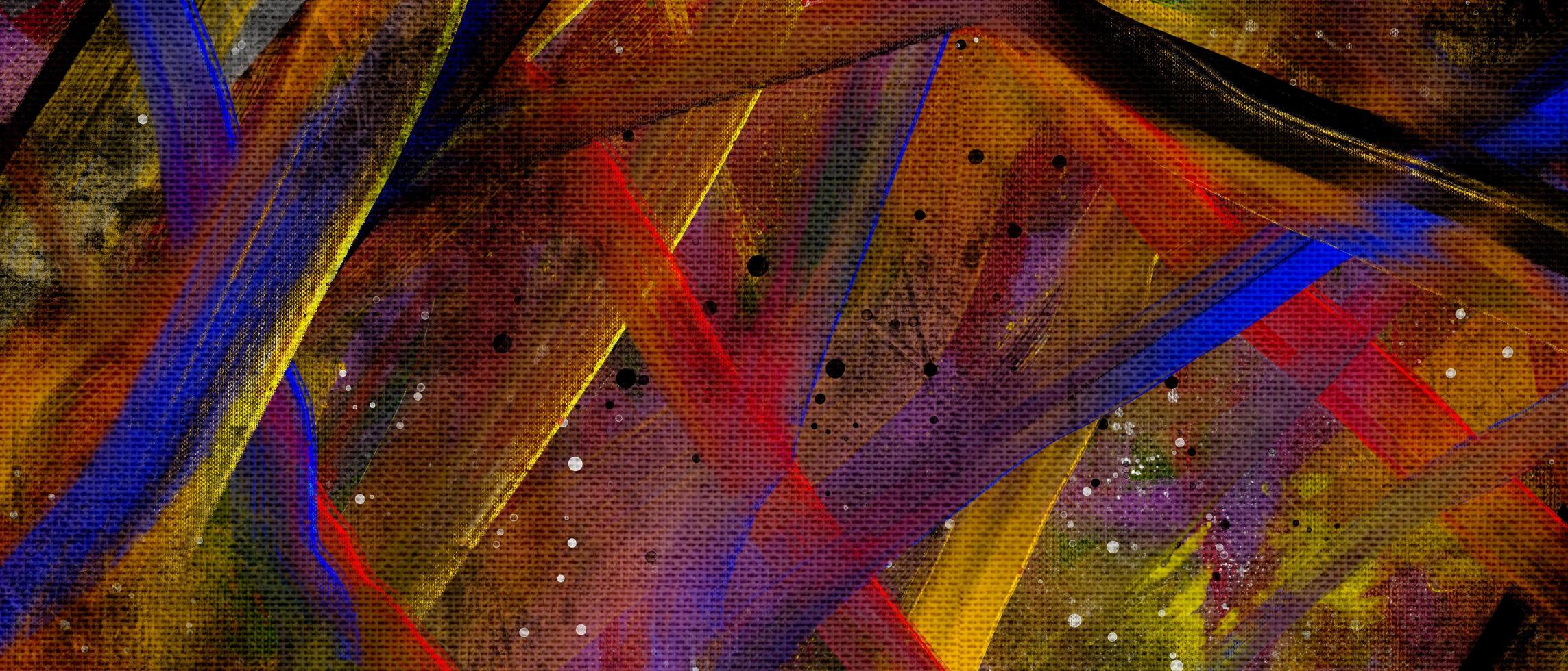 pintura a óleo abstrata colorida. desenho à mão livre foto