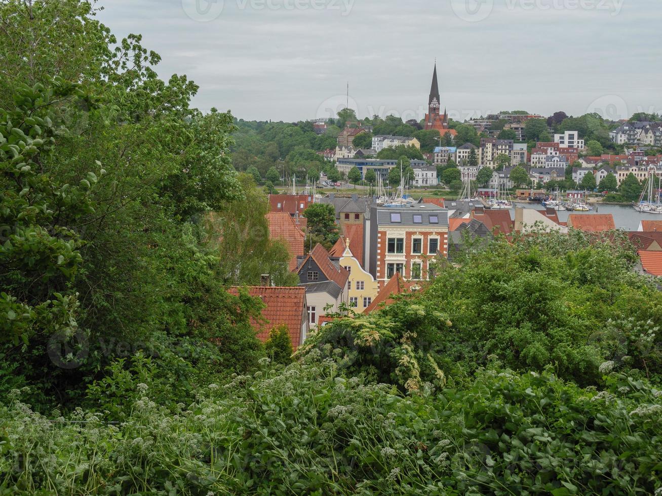 cidade de Flensburg na Alemanha foto