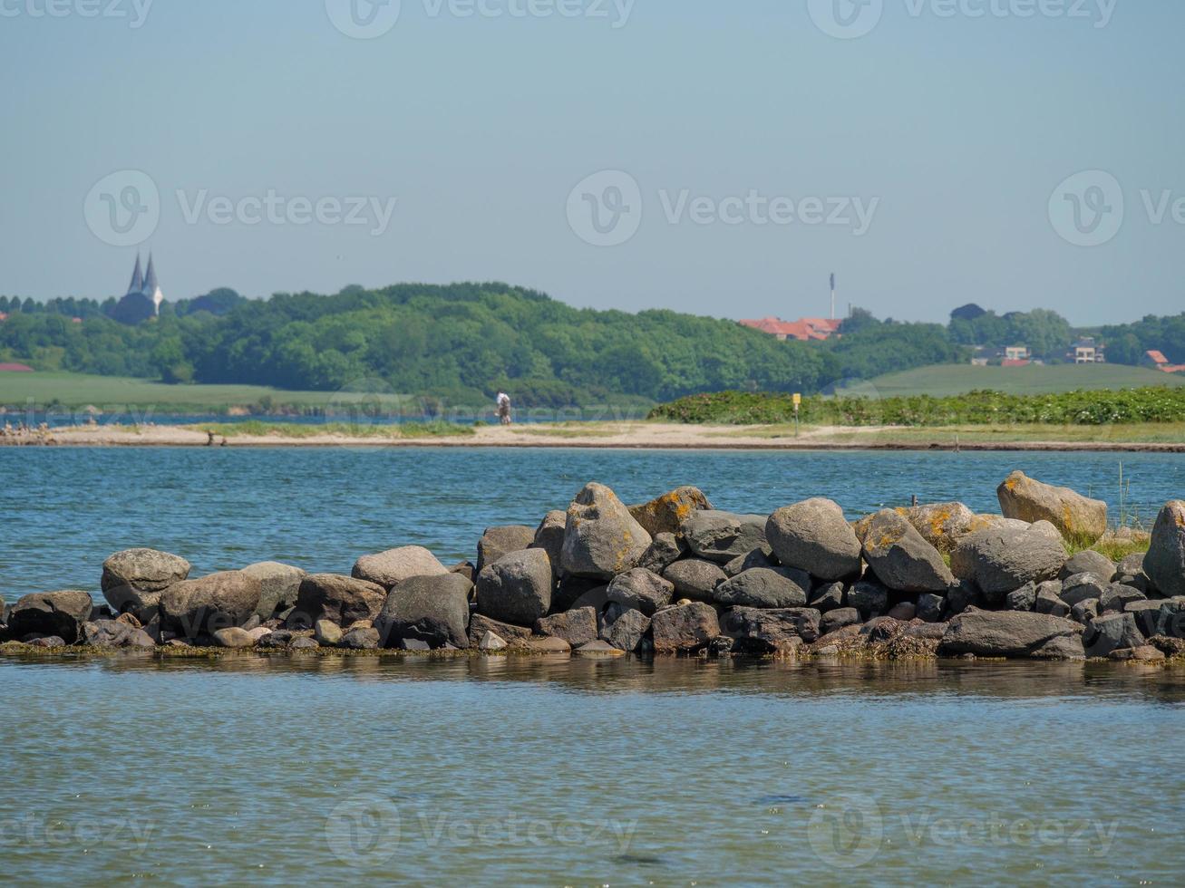 o mar Báltico perto de Flensburg na Alemanha foto