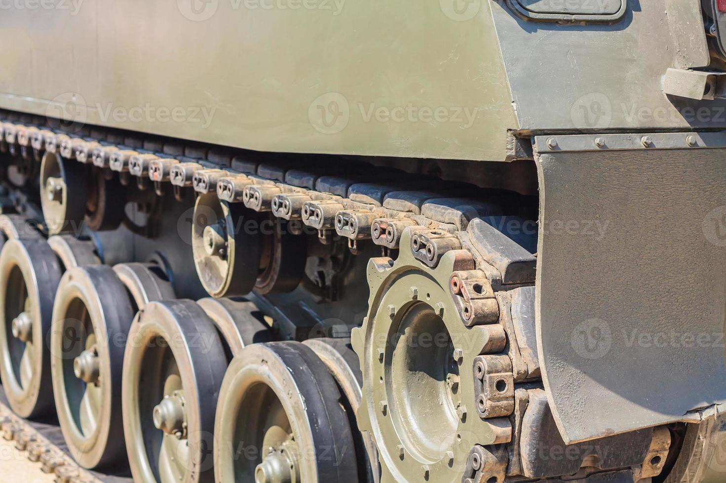 tanque militar de perto foto