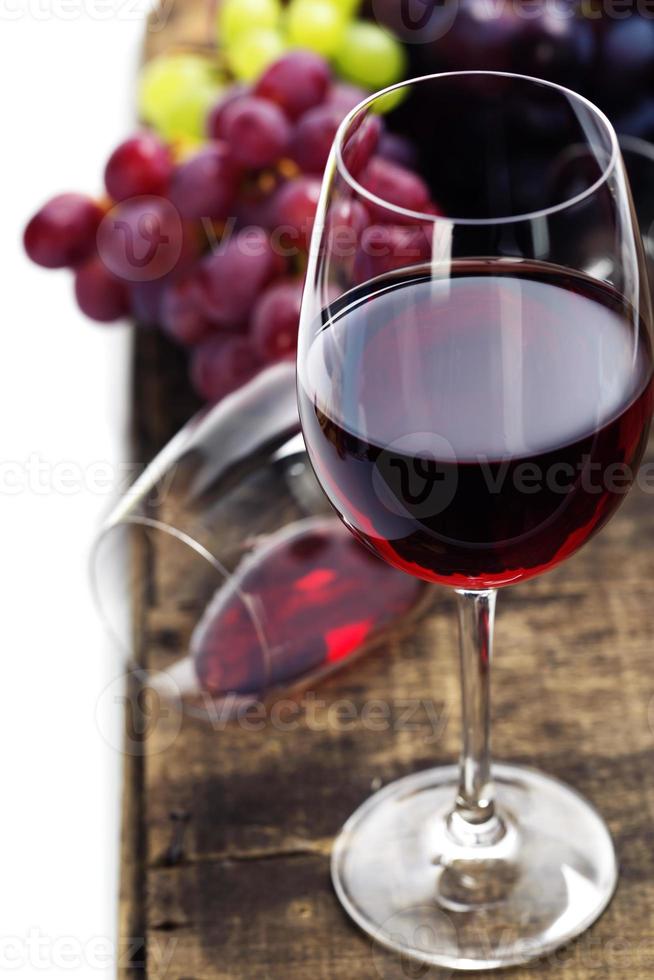 vinho e uva foto