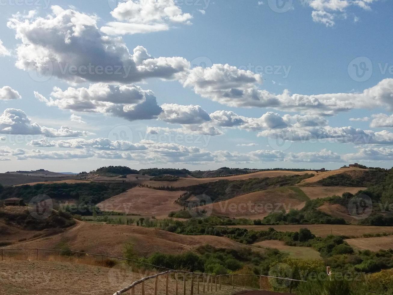 Crete Senesi Senese Clays em Siena foto