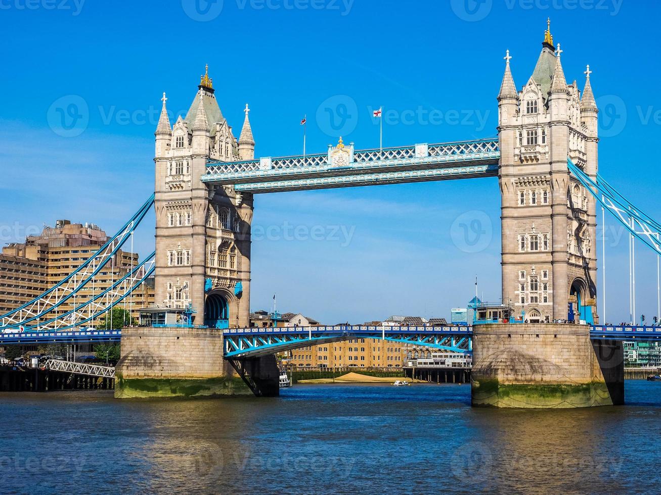 ponte da torre hdr em londres foto