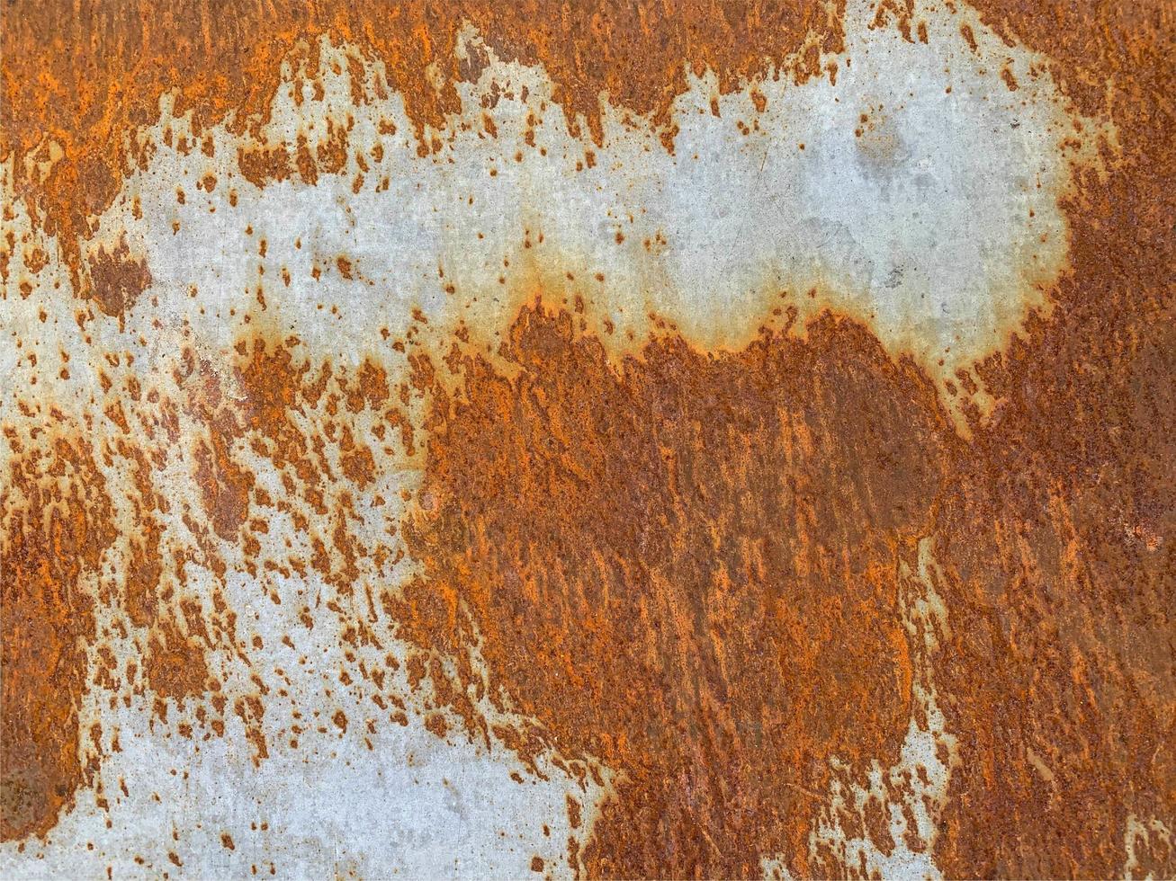 textura de superfície de metal enferrujado. fundo enferrujado foto