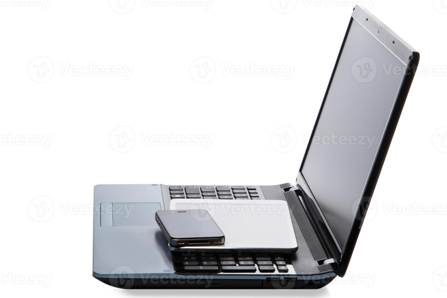 notebook, tablet e smartphone foto