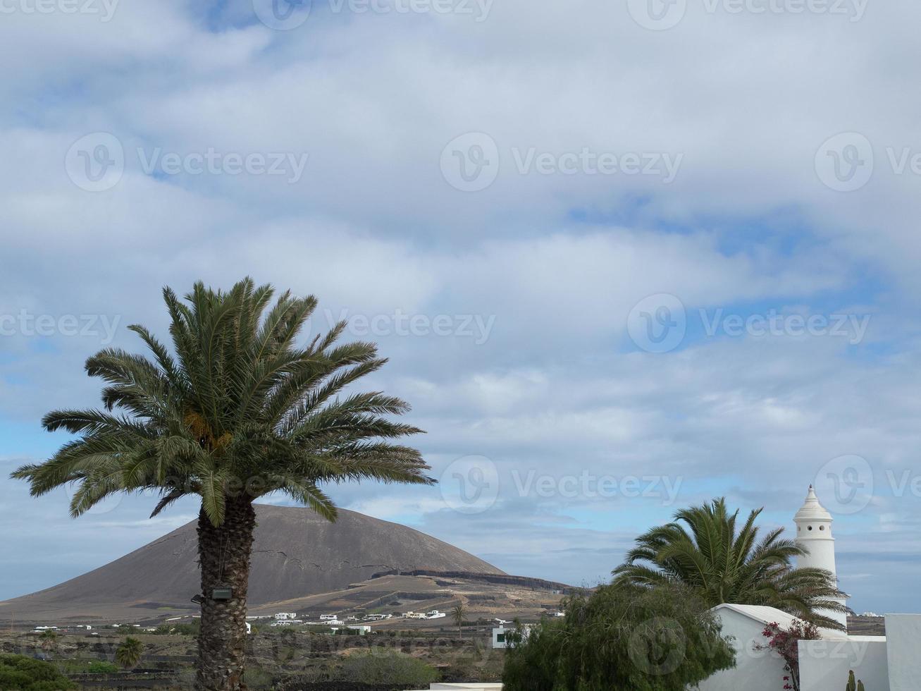 ilha de lanzarote na espanha foto