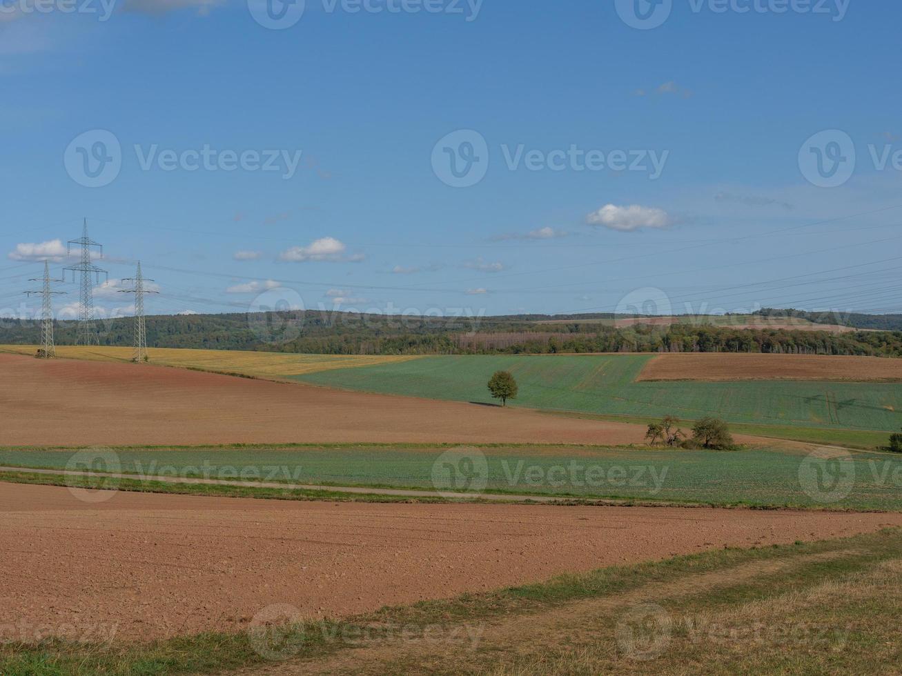 a pequena cidade de waldeck em hessen foto