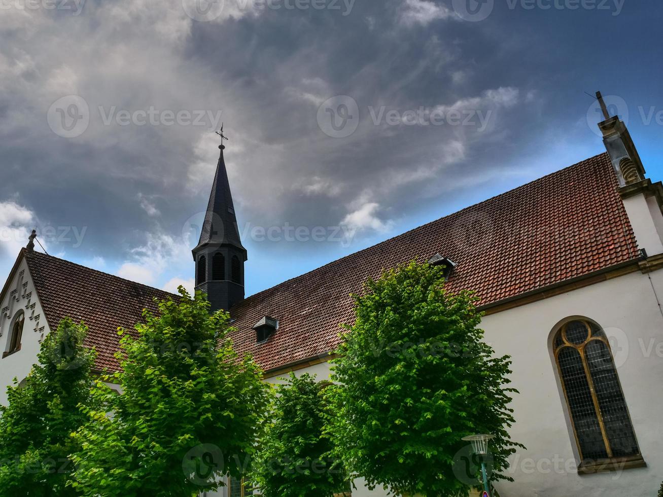 a cidade de steinfurt no muensterland alemão foto