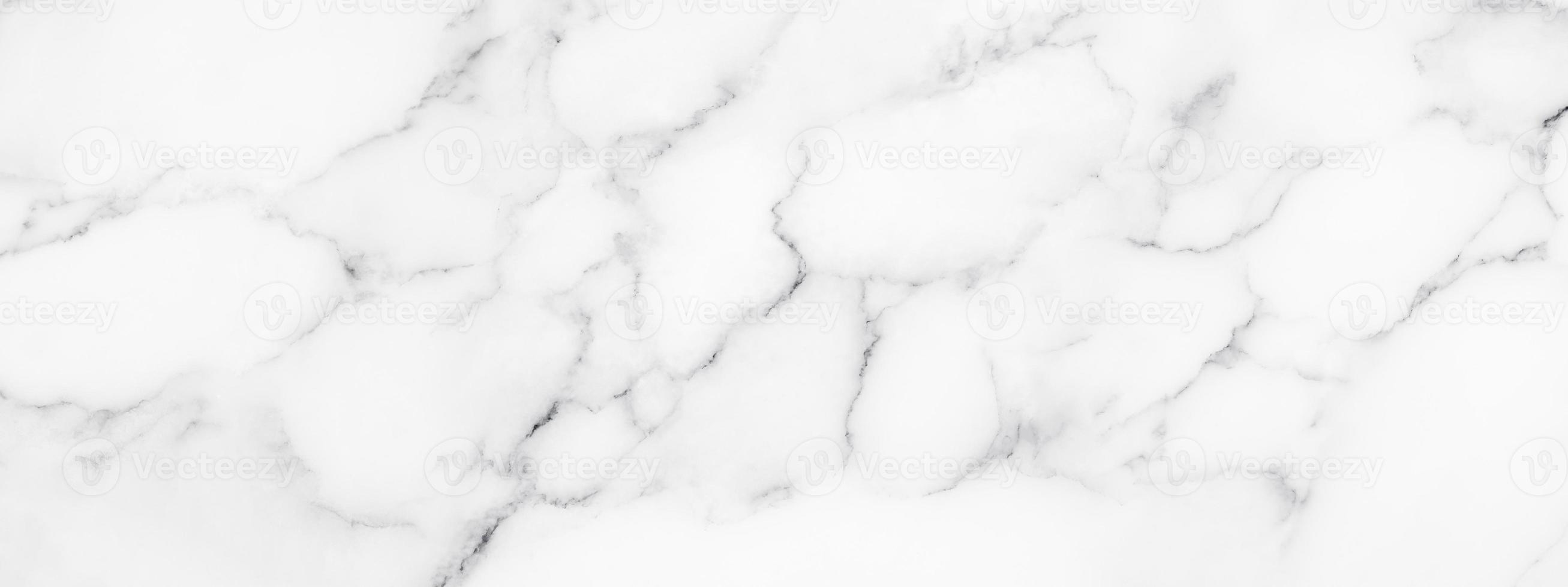 textura de pedra de mármore branco panorama para fundo ou piso de azulejos luxuosos e design decorativo de papel de parede. foto