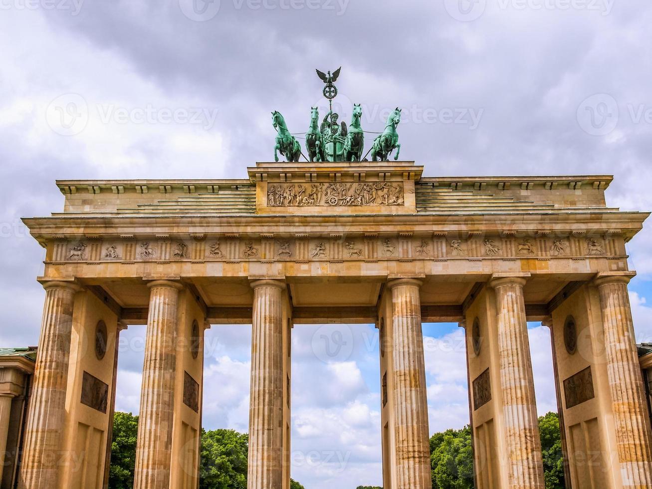 hdr brandenburger tor berlim foto