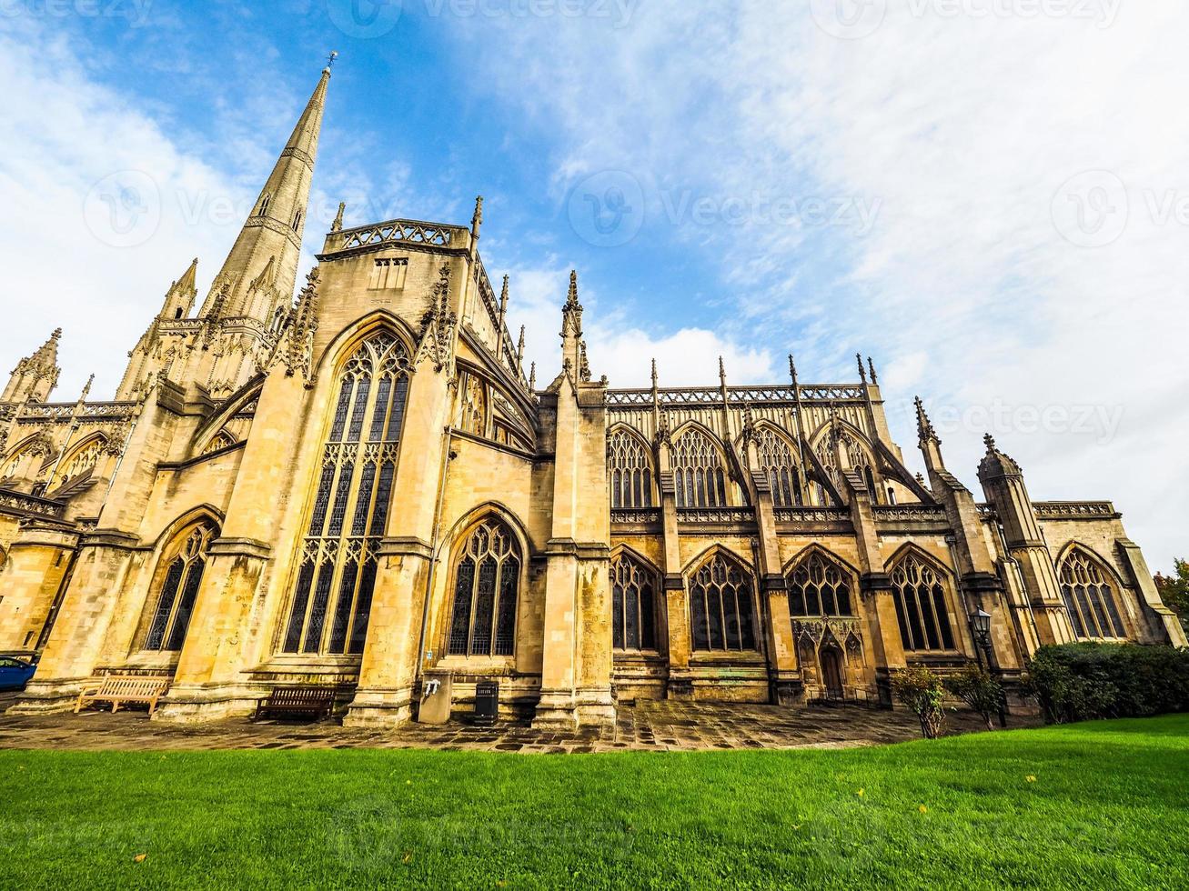 hdr st mary redcliffe em bristol foto