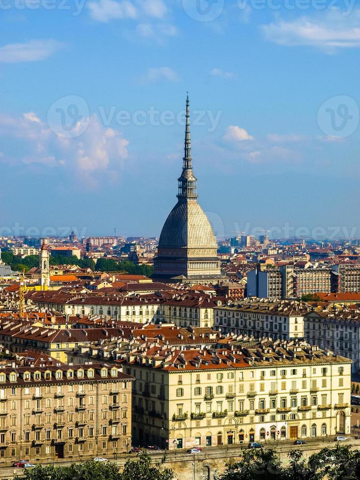 hdr mole antonelliana, Turim foto