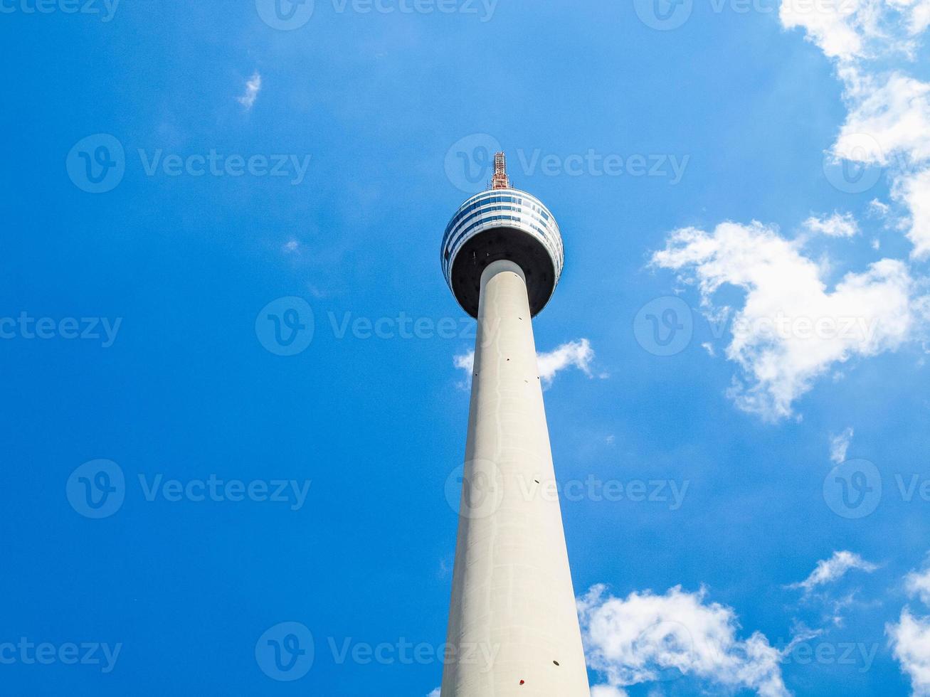 torre de tv hdr em stuttgart foto