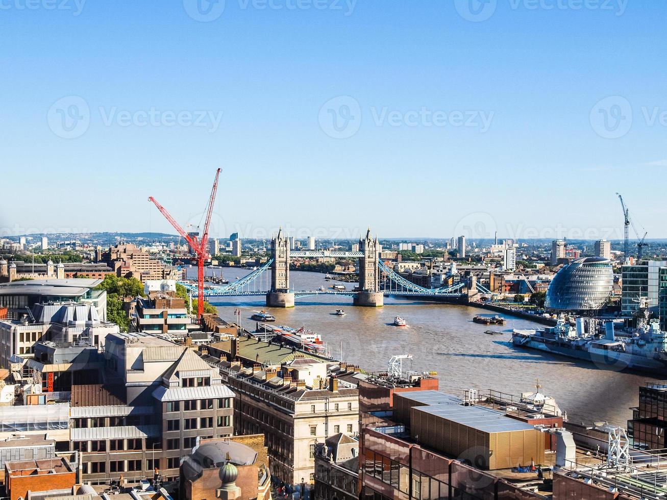 hdr tower bridge londres foto