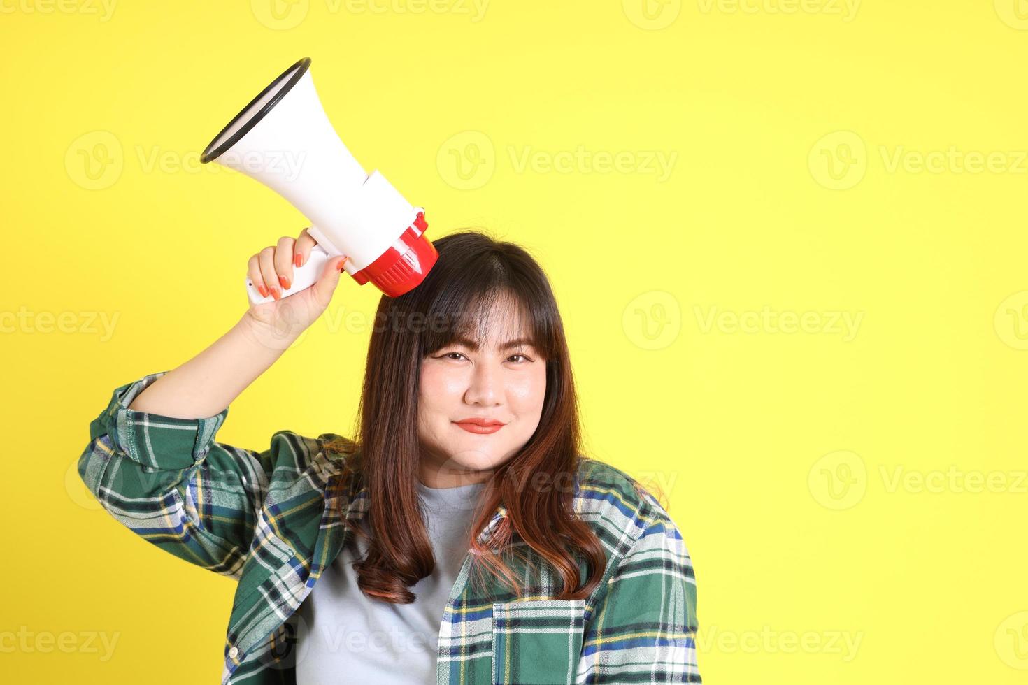 mulher asiática gordinha foto