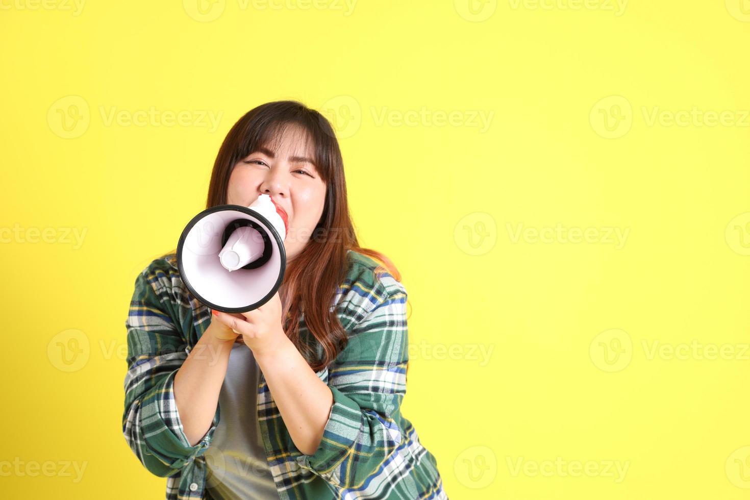 mulher asiática gordinha foto