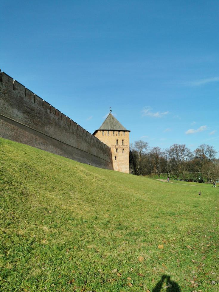 parque, kremlin de novgorod foto