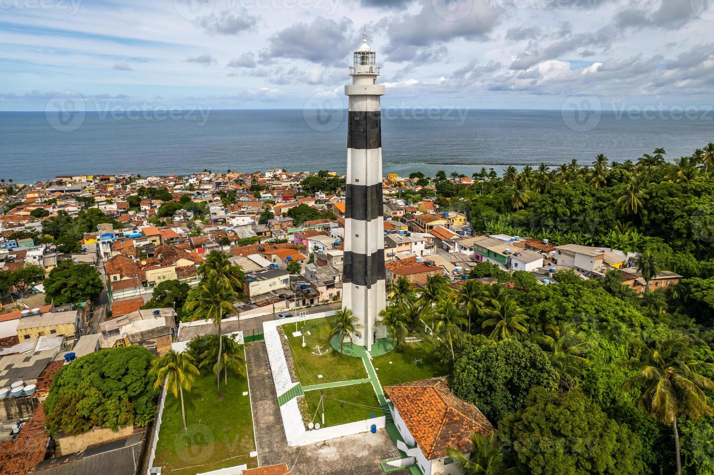 vista aérea do farol de olinda foto