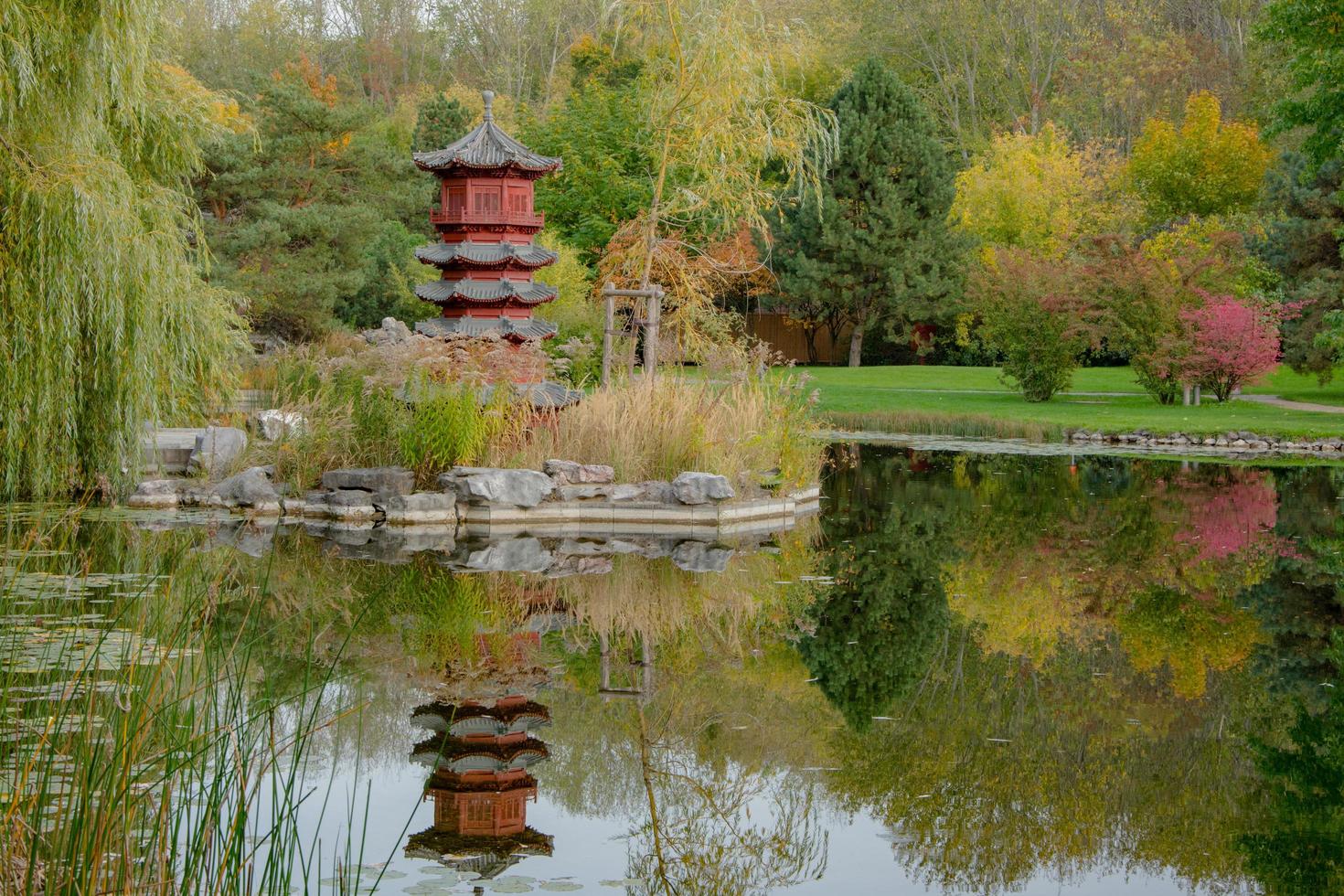 jardins do mundo berlim, jardim chinês foto