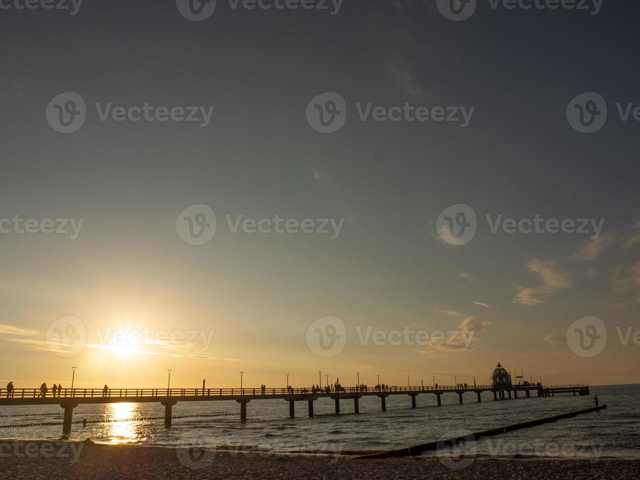 zingst no mar Báltico na Alemanha foto