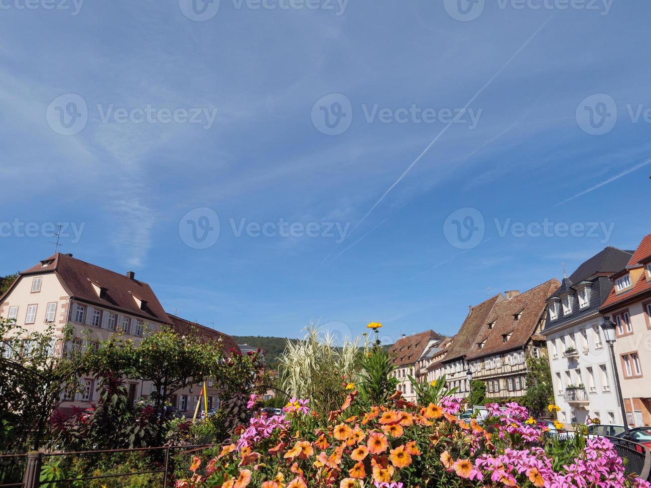 wissembourg na alsácia francesa foto