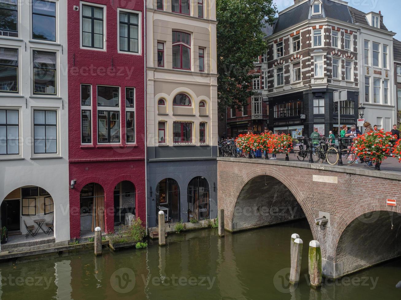 a cidade de utrecht na holanda foto