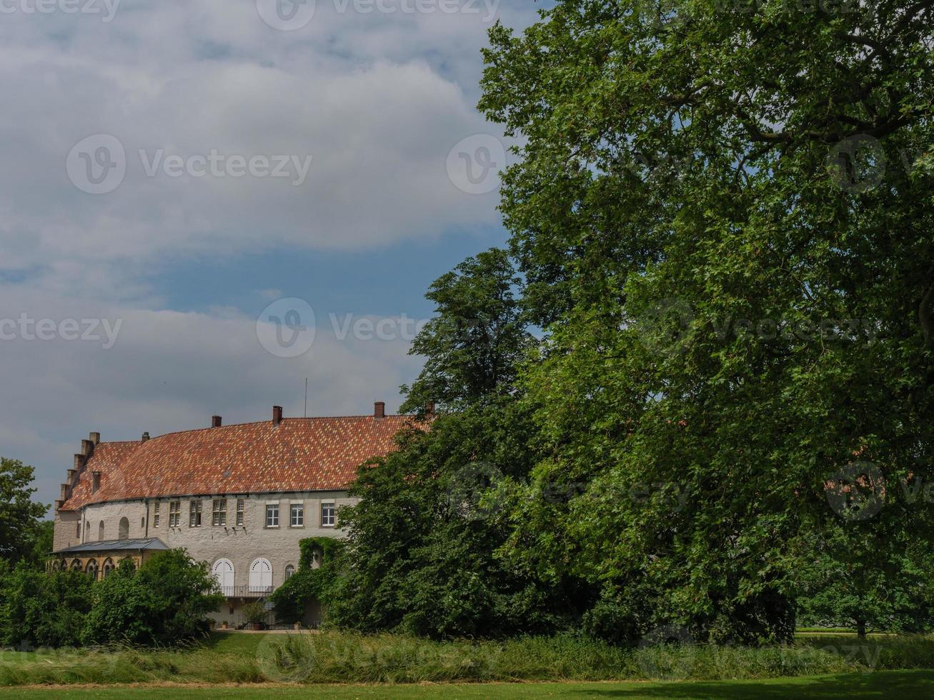 a cidade de steinfurt no muensterland alemão foto