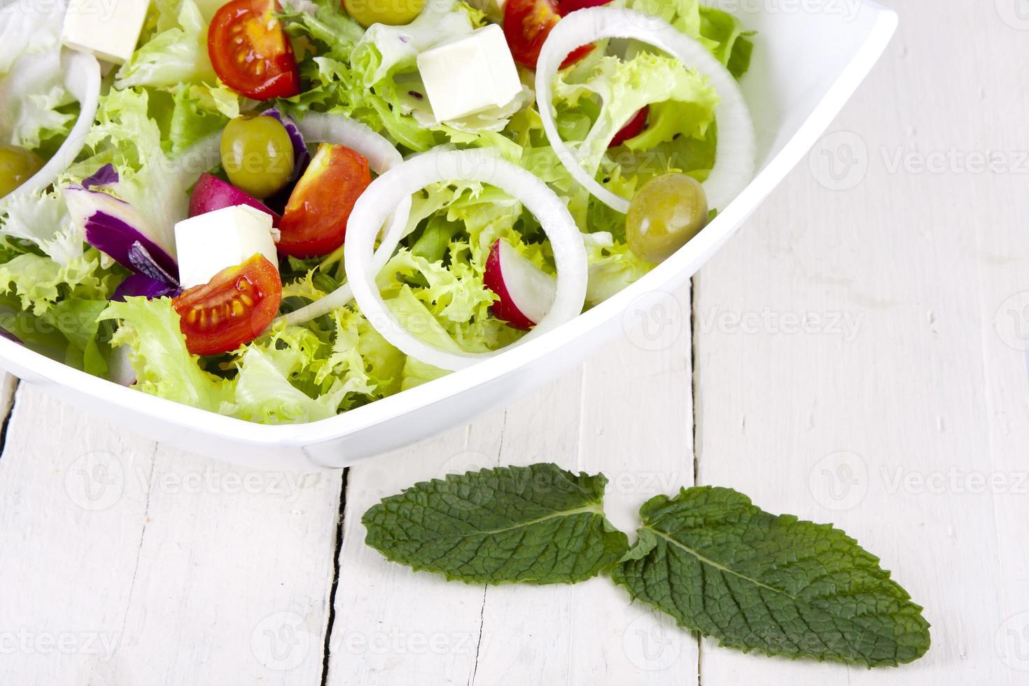salada de vegetais foto