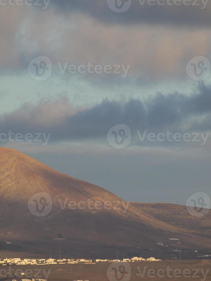 ilha de lanzarote na espanha foto