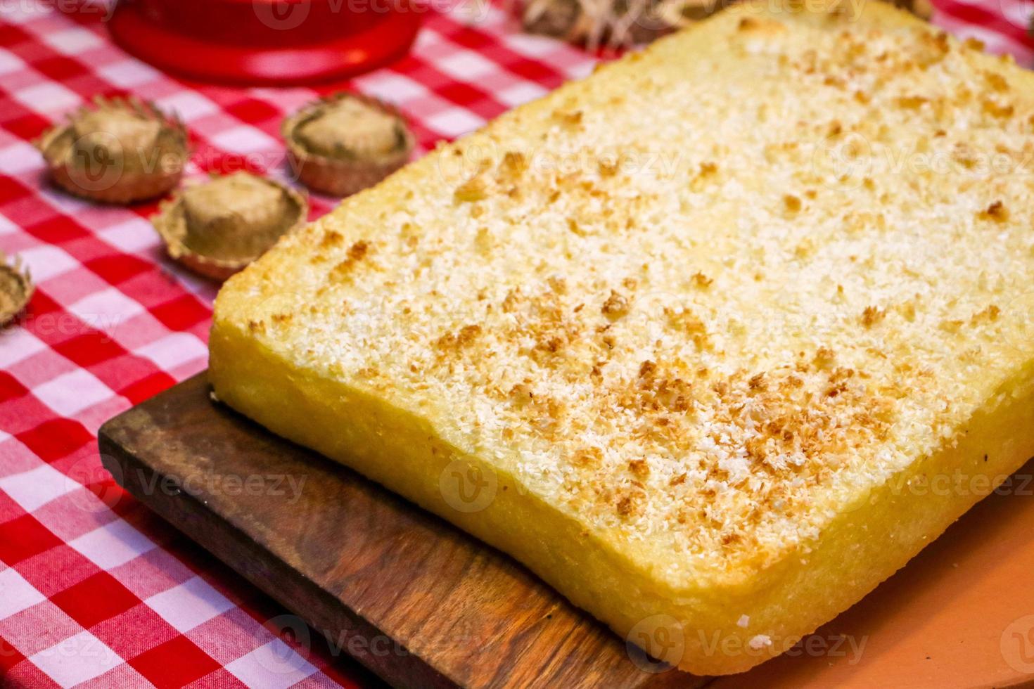 bolo comida tipica brasileira foto