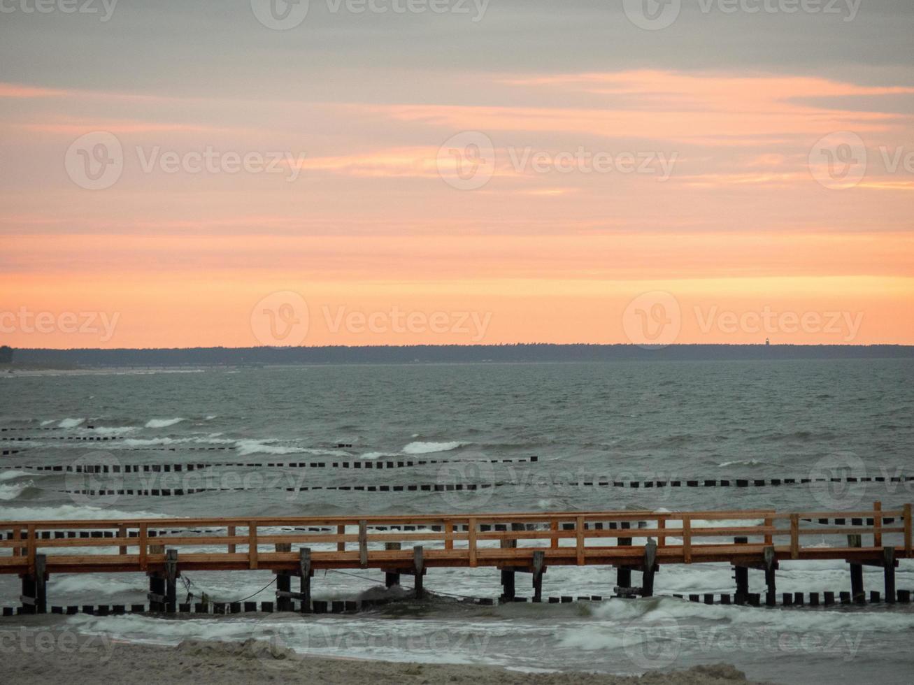 zingst no mar Báltico na Alemanha foto