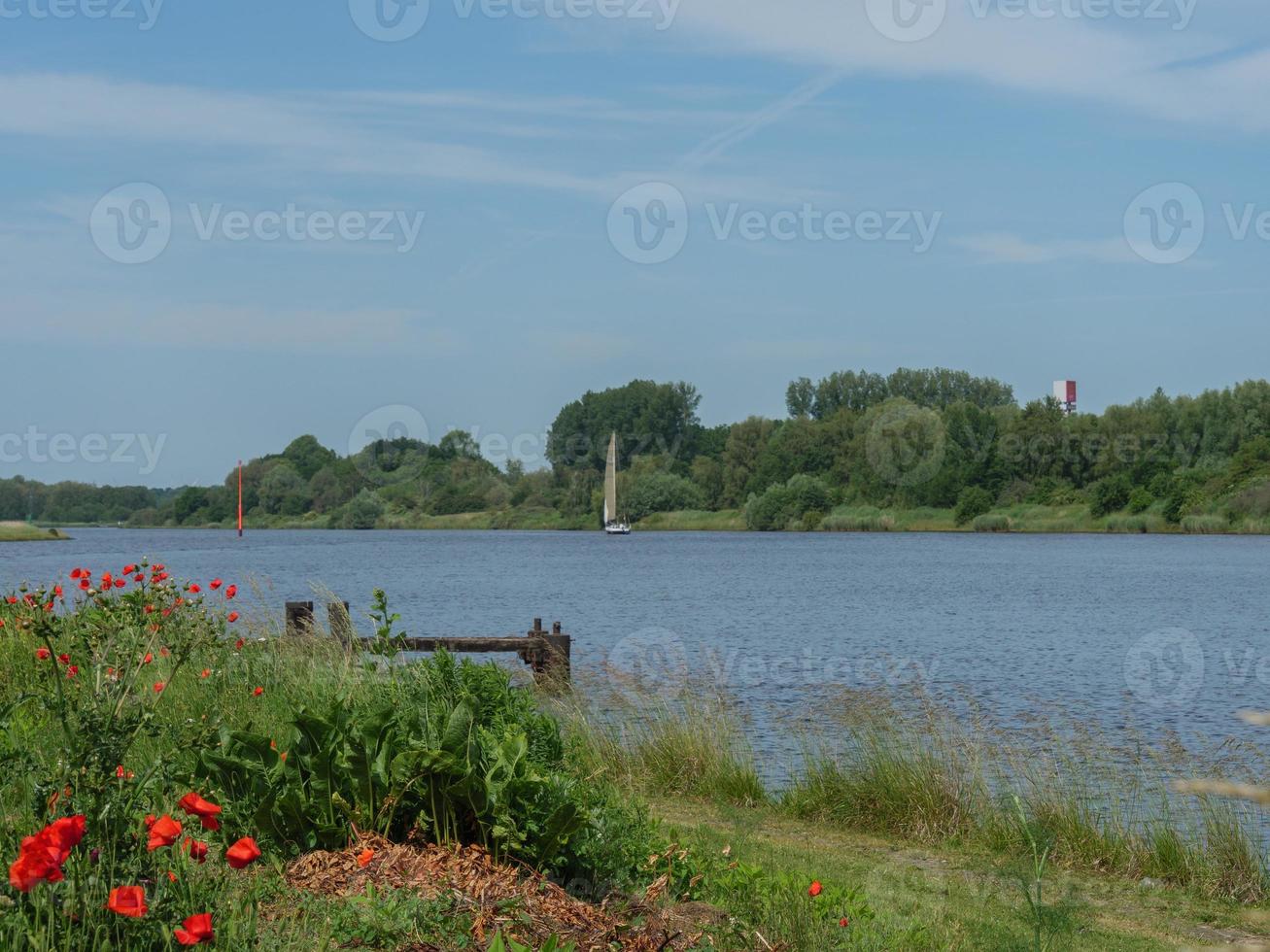 cidade de luebeck no mar báltico foto