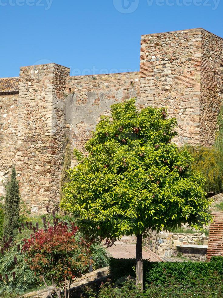 a cidade de málaga na espanha foto