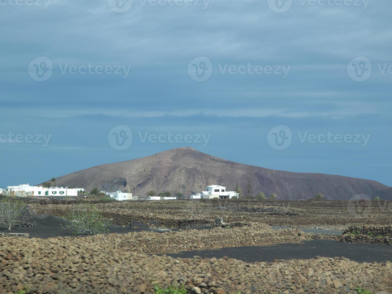 ilha de lanzarote na espanha foto