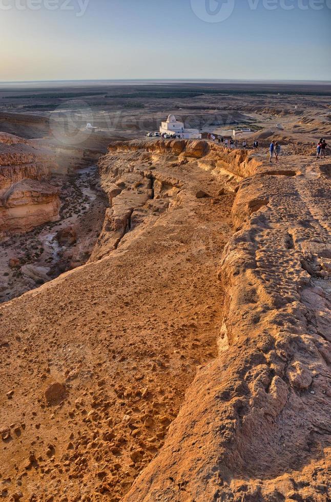 canyon tamerza, guerra nas estrelas, deserto do saara, tunísia, áfrica foto