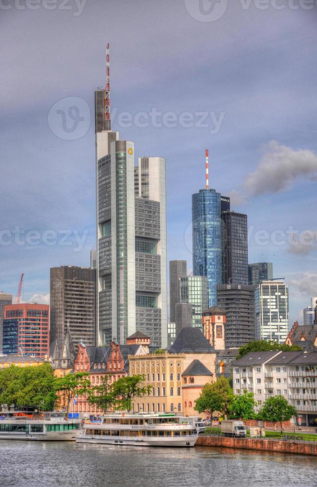 arranha-céus em frankurt, hessen, alemanha foto