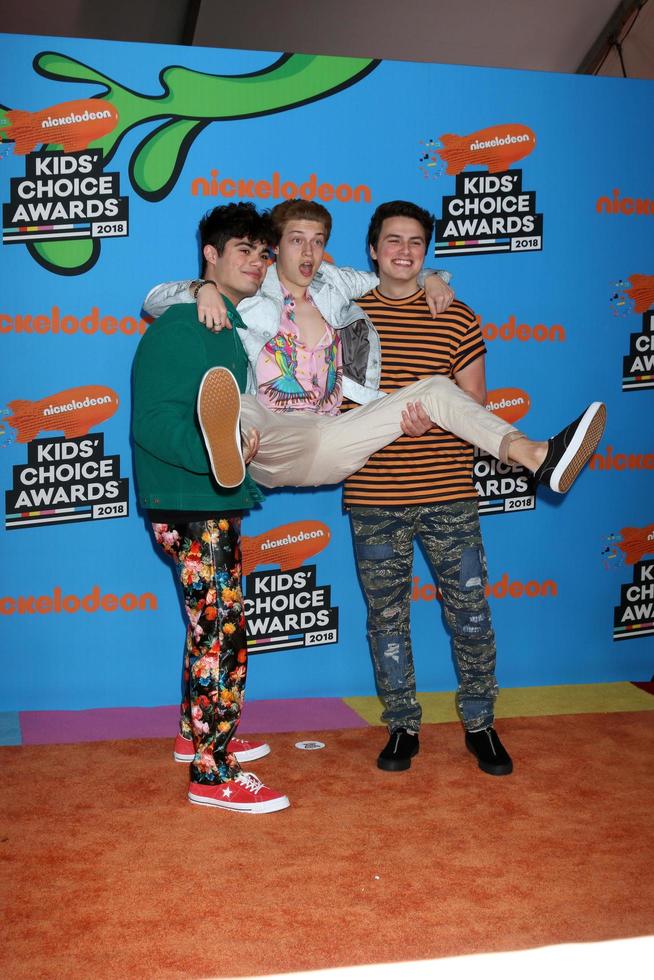 los angeles, 24 de março - para sempre em sua mente no 2018 kids choice awards no fórum em 24 de março de 2018 em inglewood, ca foto