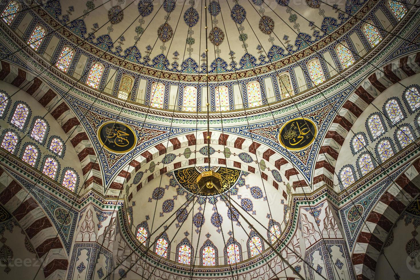 grande, mesquita central, adana, turquia foto