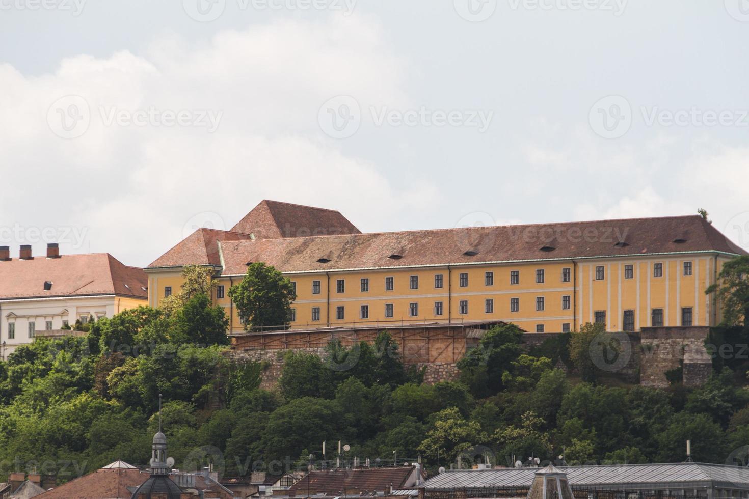 vista de marcos em budapeste foto