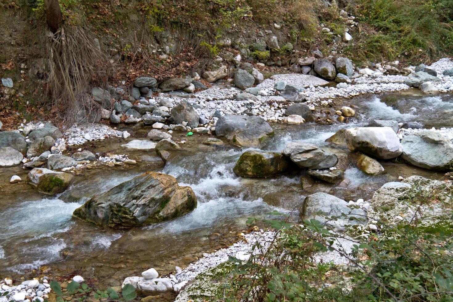 cachoeira na Grécia. foto