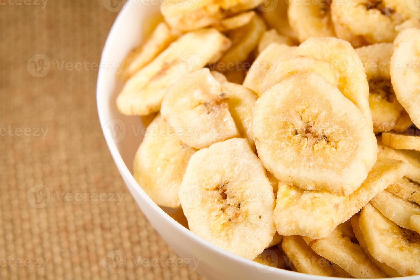 chips de banana foto