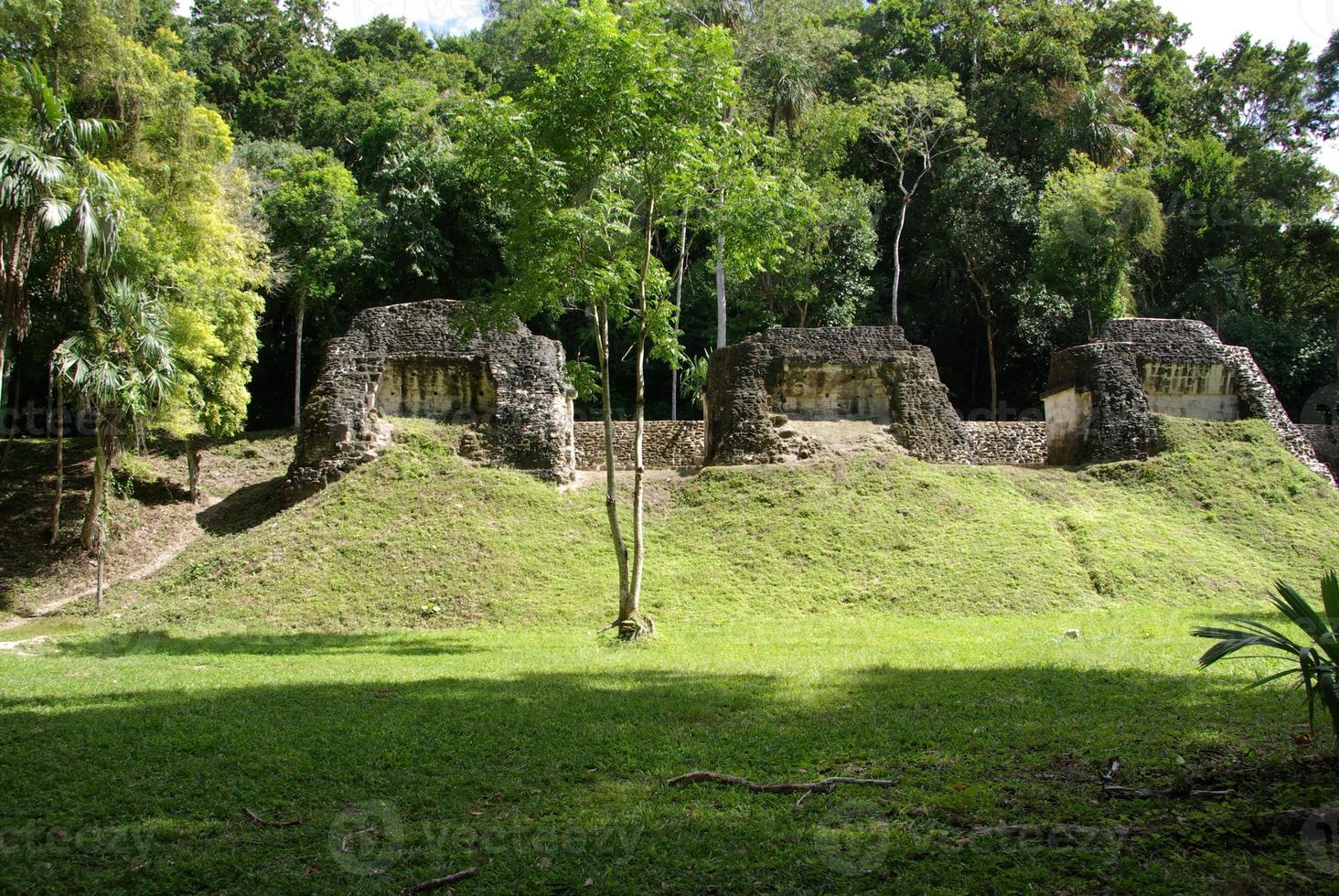 ruínas maias em tikal, guatemala foto
