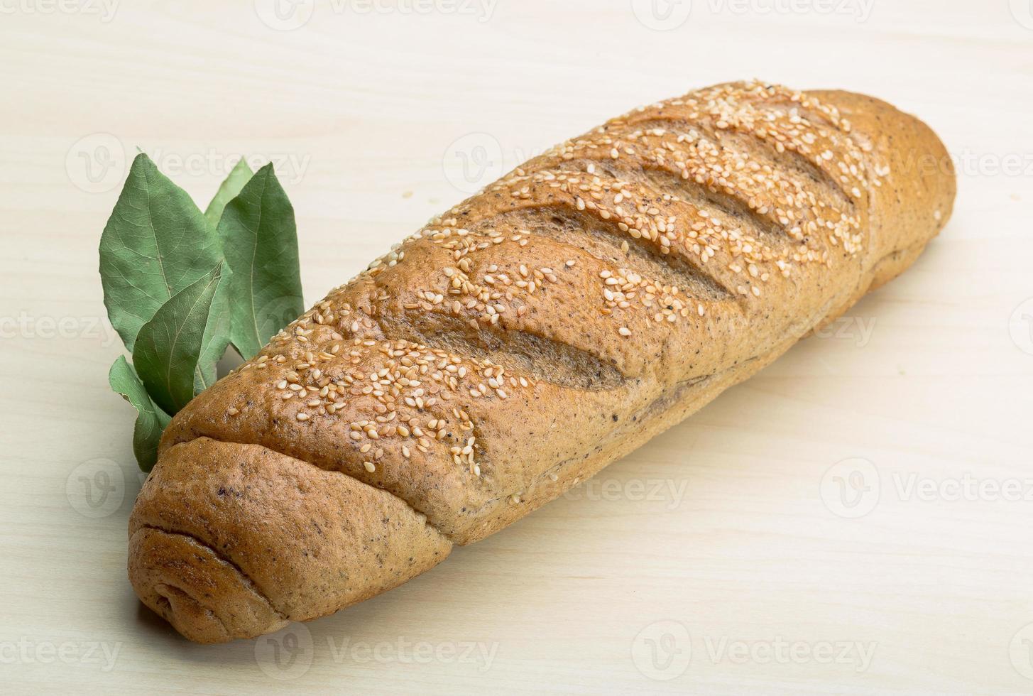 pão - pão com sementes foto