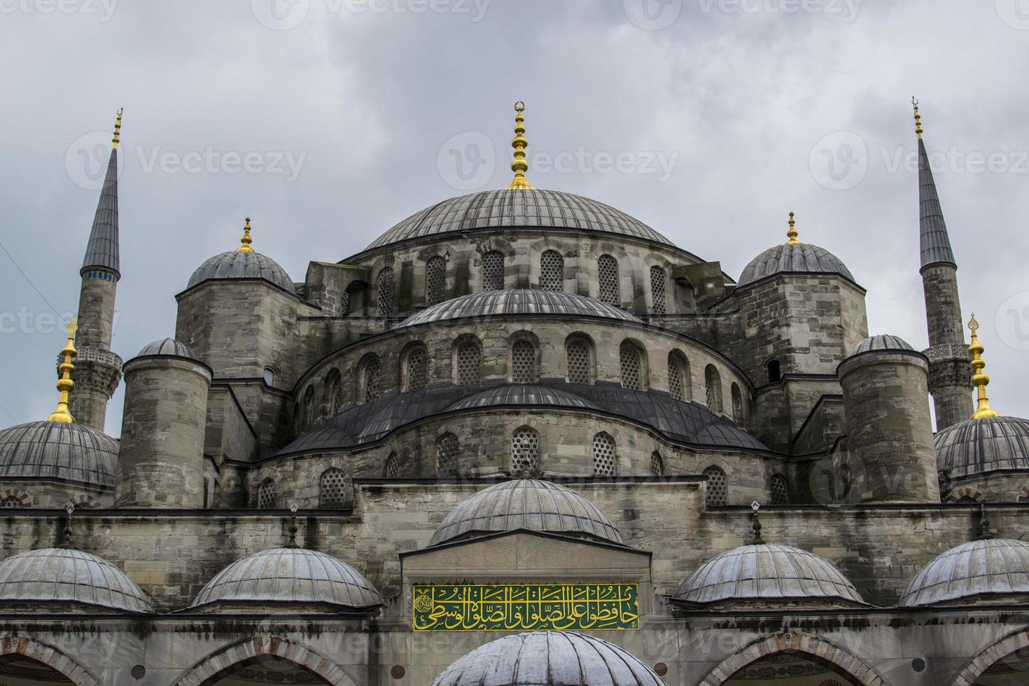 Mesquita do sultão Ahmed em Istambul, Turquia foto