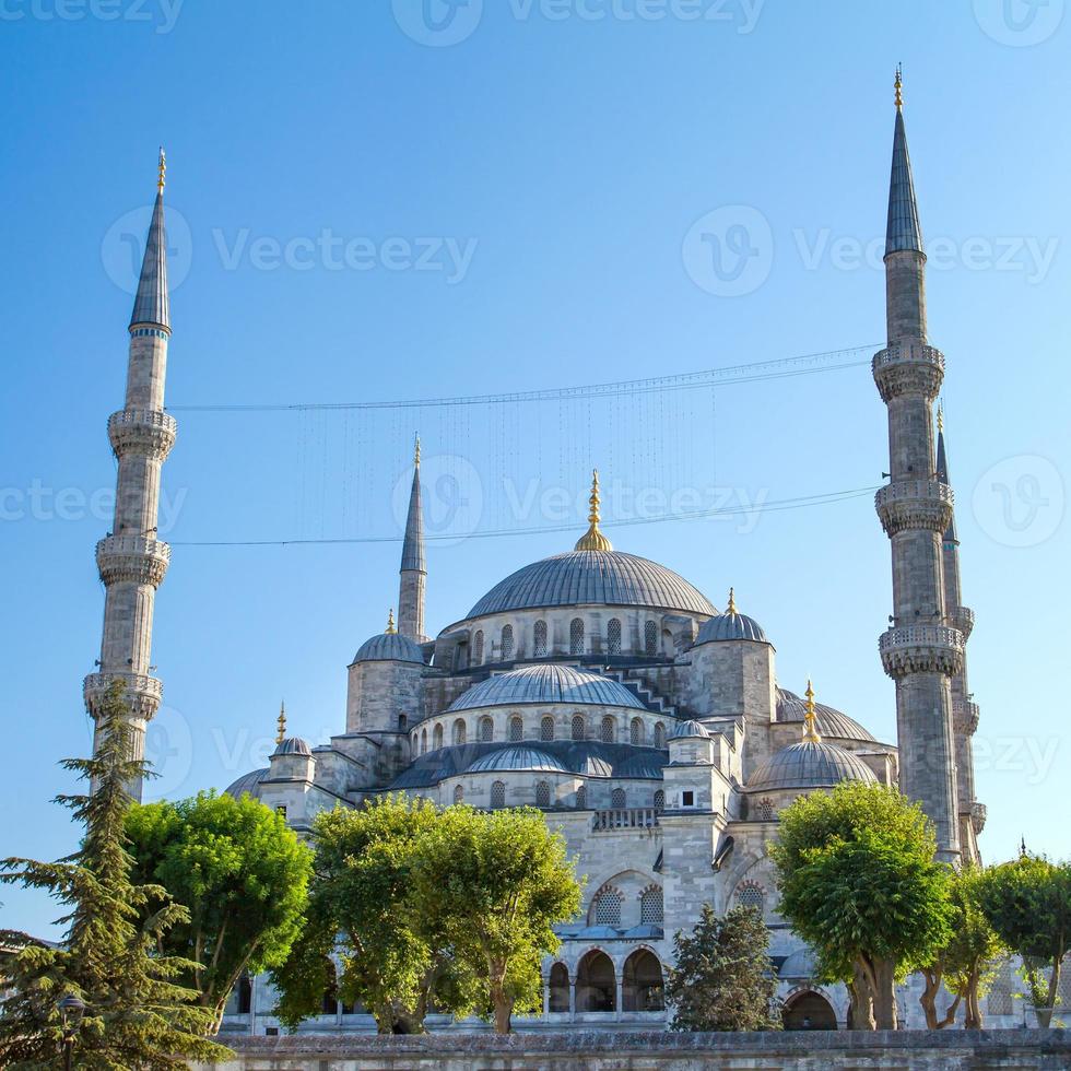 a mesquita azul (sultanahmet camii), istambul, turquia foto