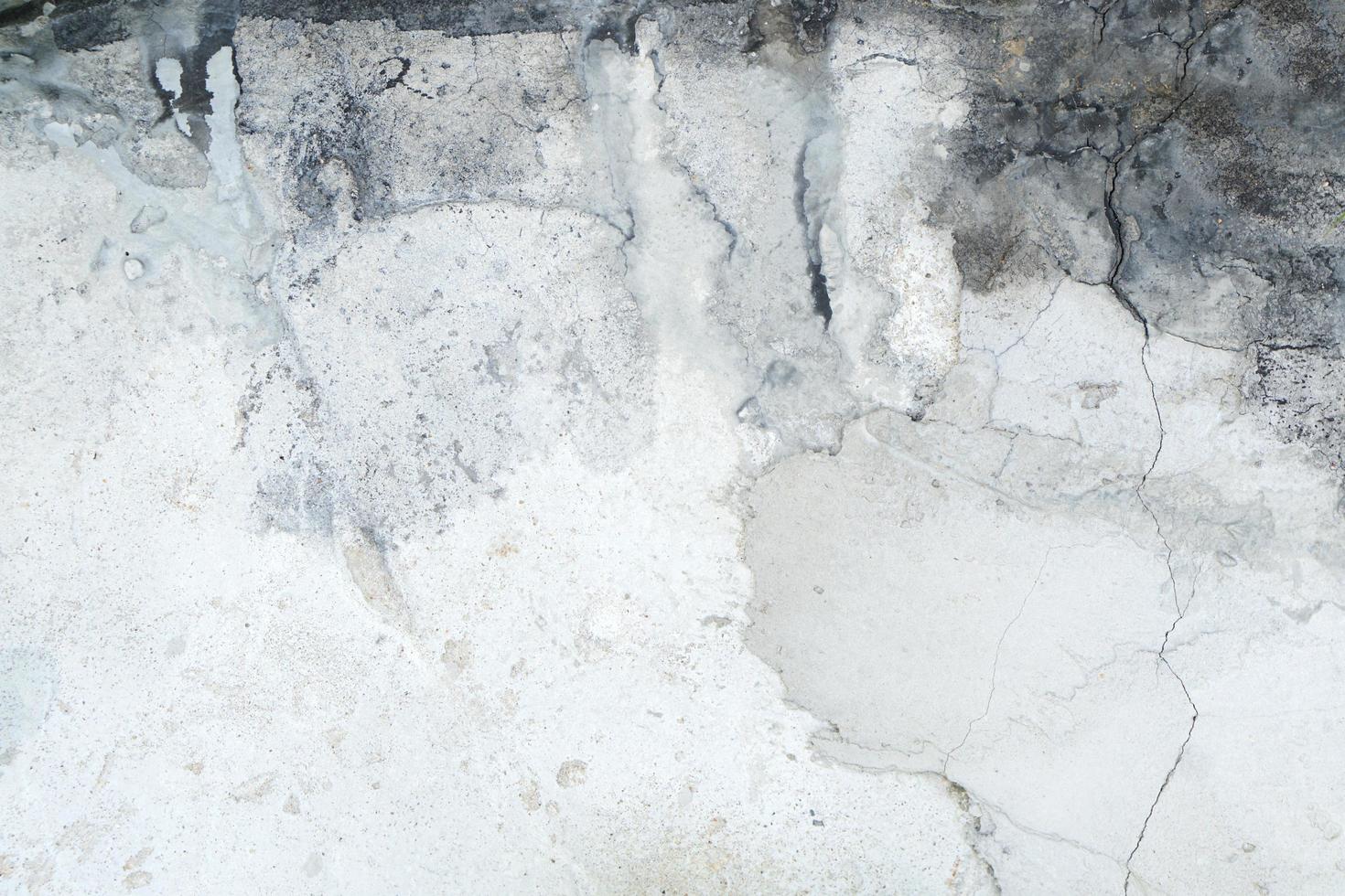 parede de cimento padrão de fundo textura de fundo velho muro de concreto na cor preto e branco foto