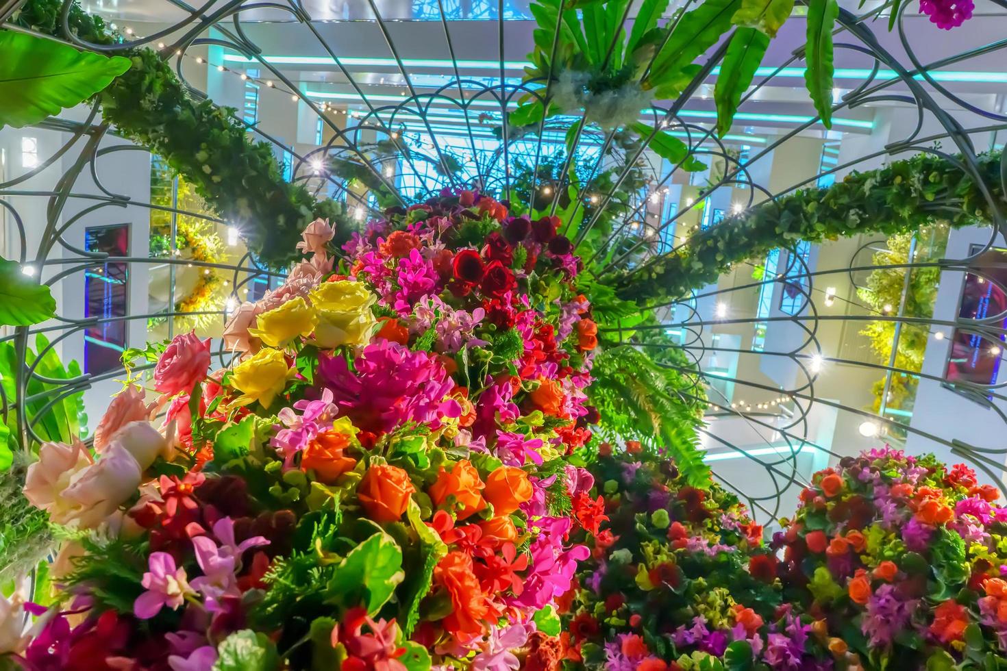 as flores são lindas e refrescantes foto