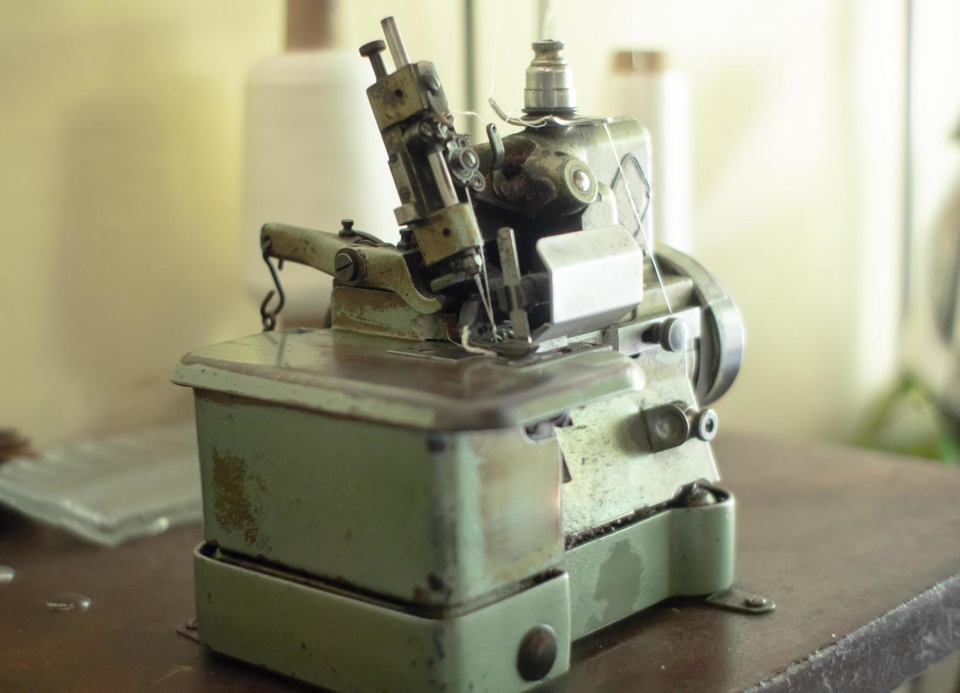máquina de costura clássica foto